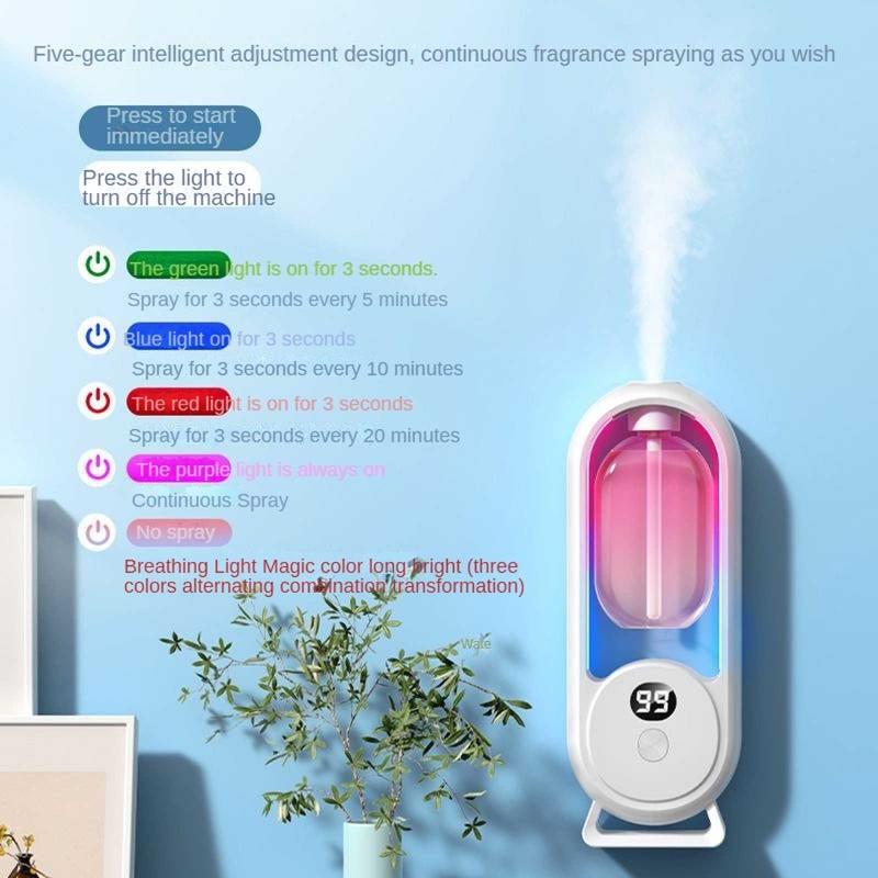 AromaGlow 360° Smart Fragrance Diffuser – Long-Lasting Freshness