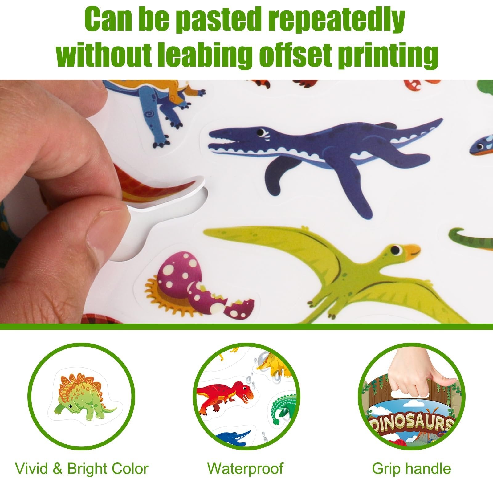 🔥Reusable Sticker Book - Keep Kids off Devices!✨