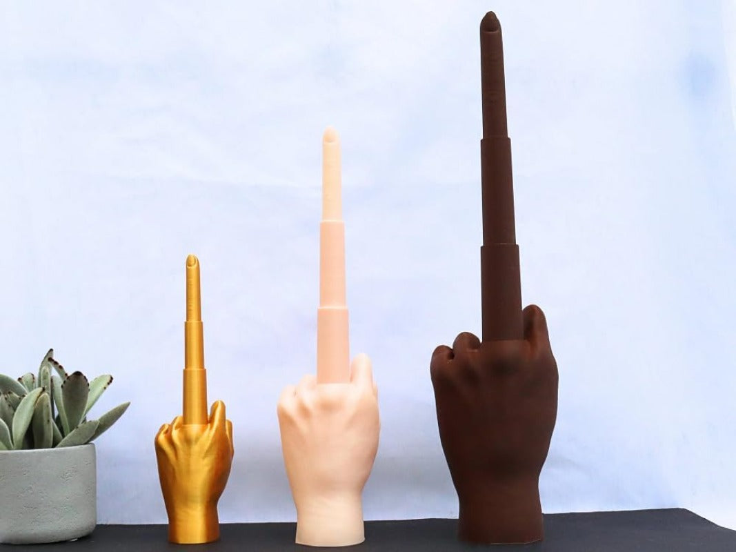 Retractable Middle Finger Stress Relief Toy