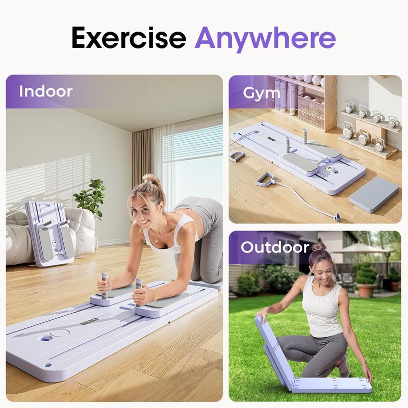Foldable Assisted Ab Roller – Ultimate Core Trainer