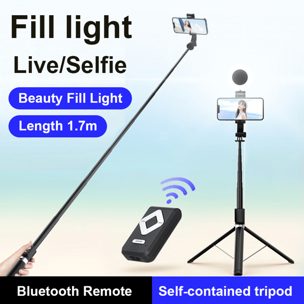 🔥🔥New 6 in 1 Bluetooth Selfie Stick