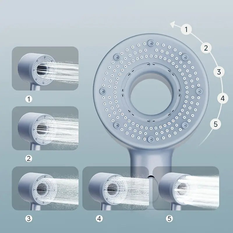 Boosting Shower Head