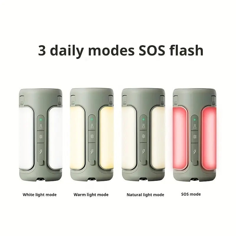 Large capacity LED camping light