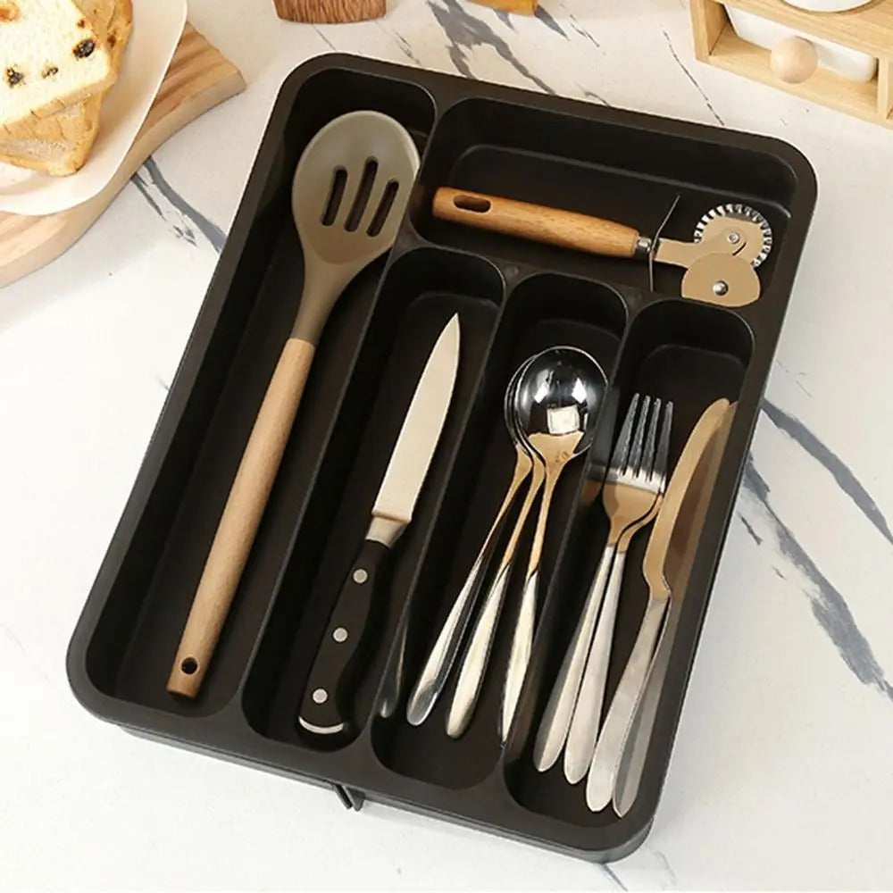 Expandable Cutlery Storage Tray