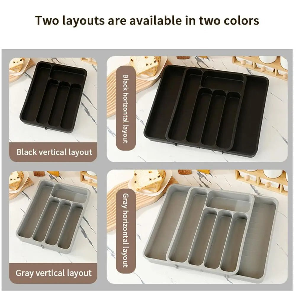 Expandable Cutlery Storage Tray