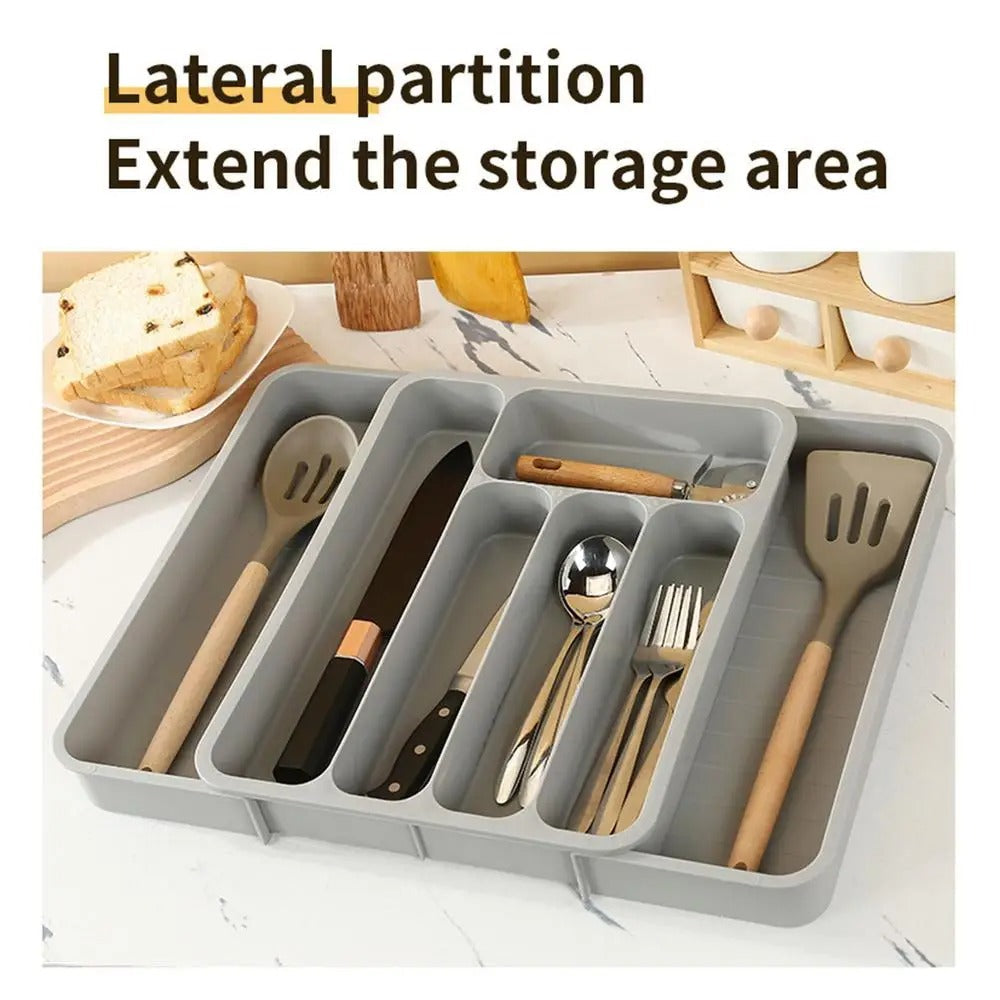 Expandable Cutlery Storage Tray