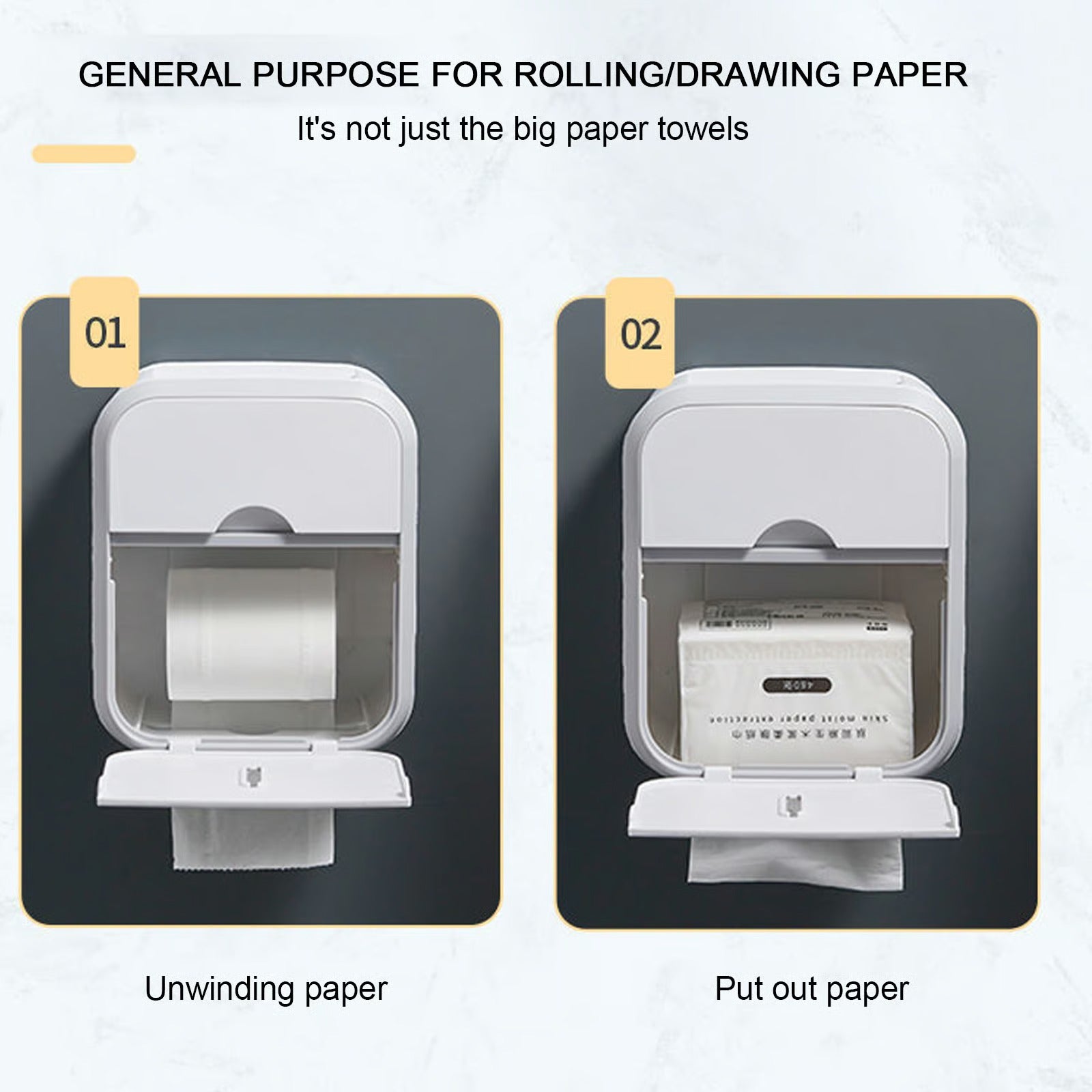 Toilet Multifunctional Tissue Box