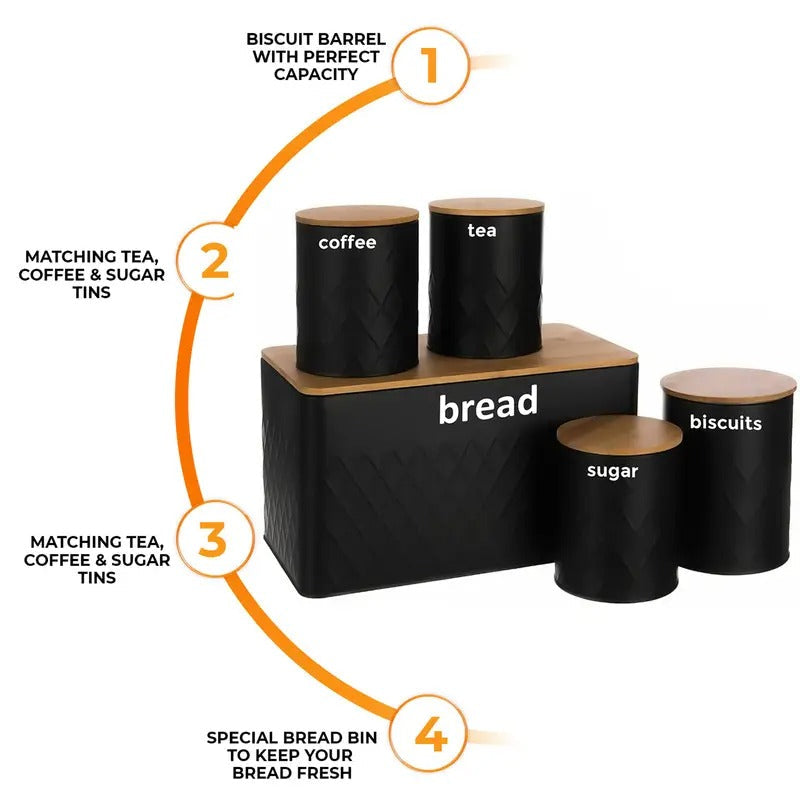 5pcs Kitchen Storage Set