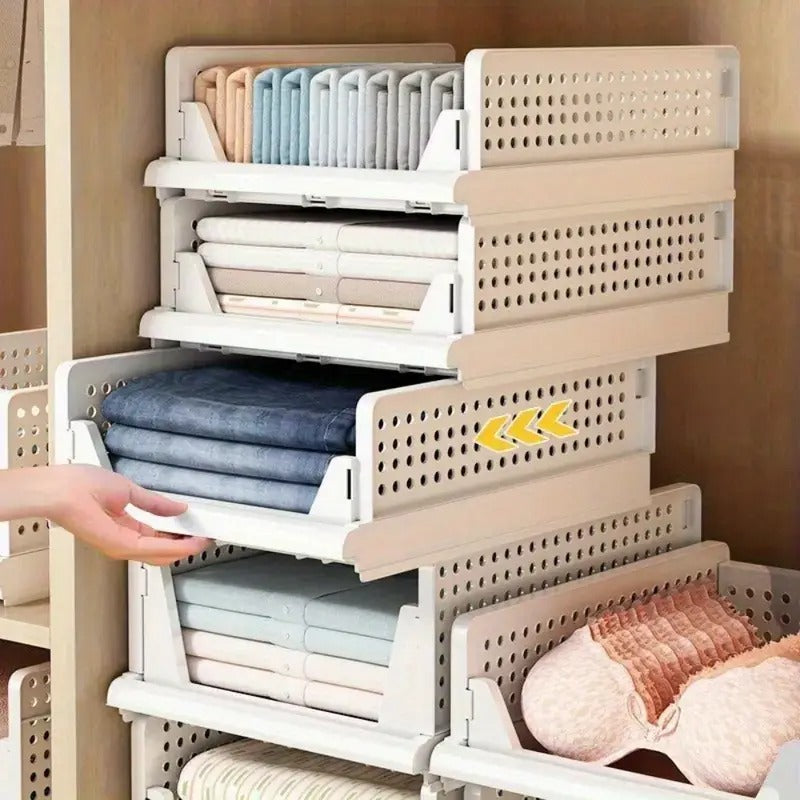 Folding Closet Organizer Drawers