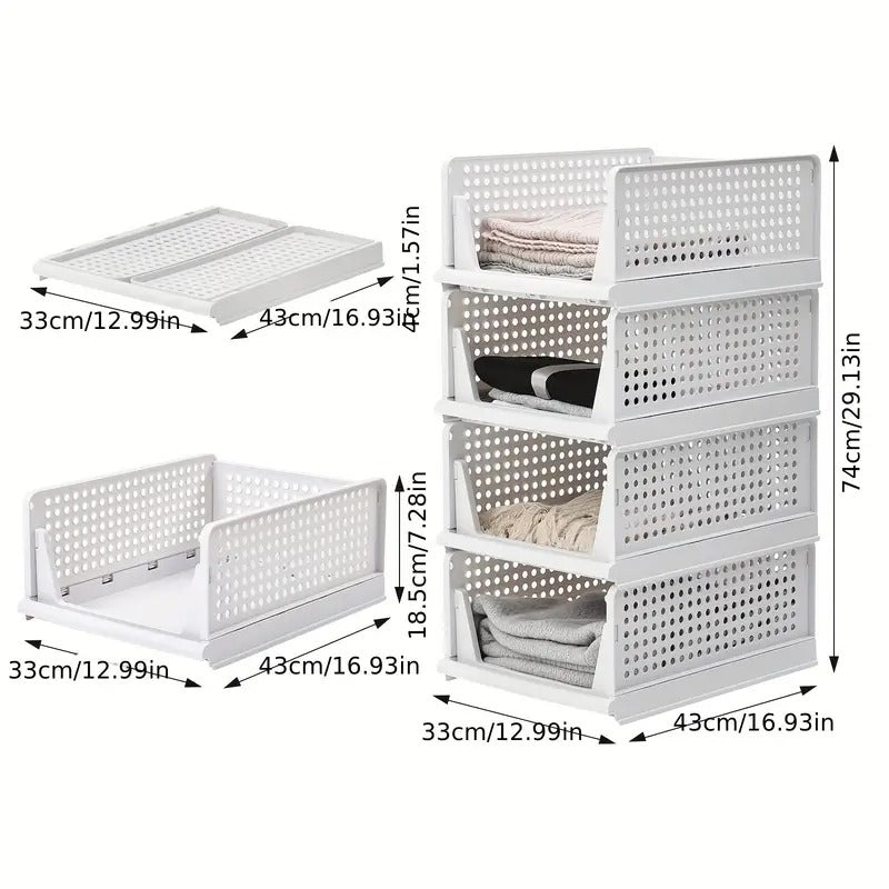 Folding Closet Organizer Drawers