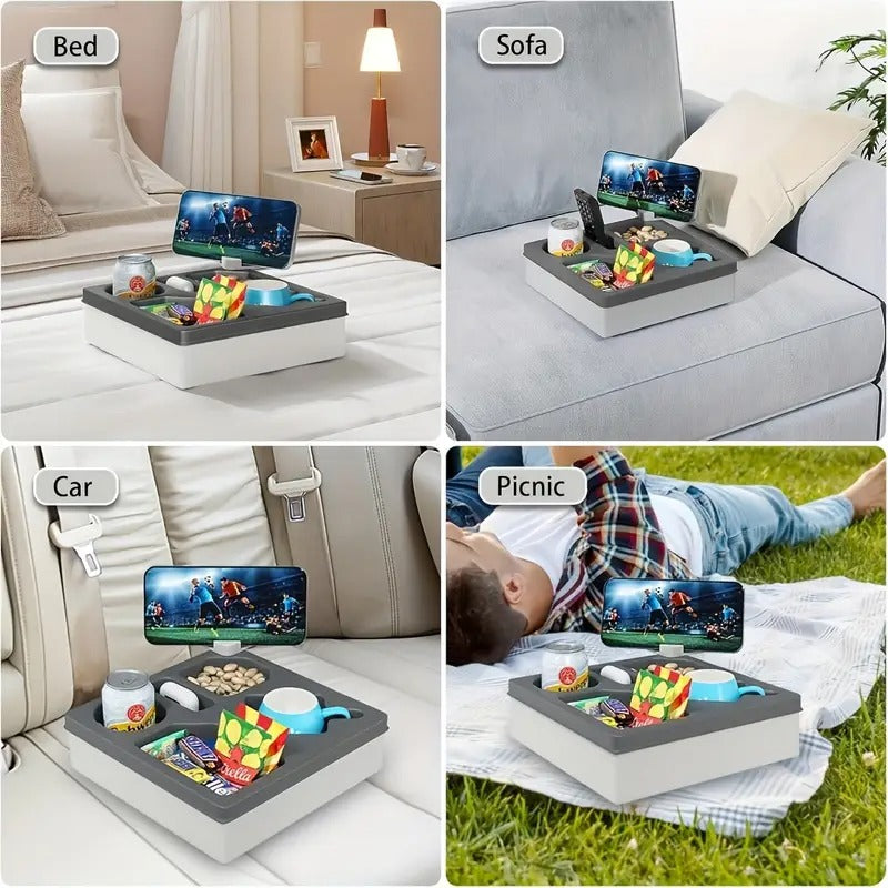 Sofa Cup Holder Tray