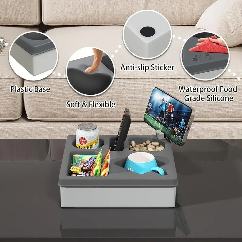 Sofa Cup Holder Tray