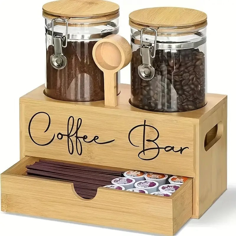 bamboo Coffee Container