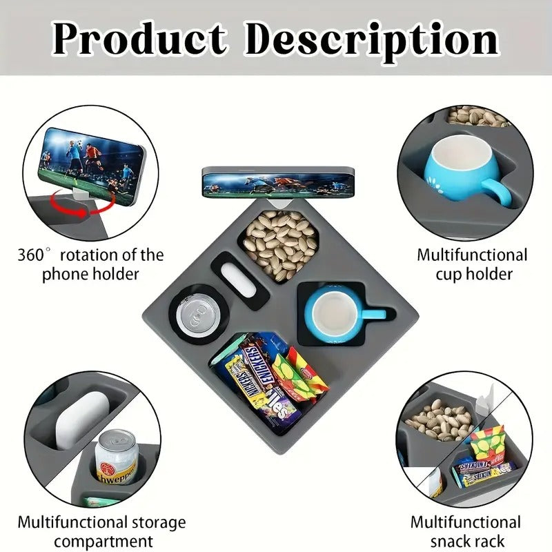 Sofa Cup Holder Tray