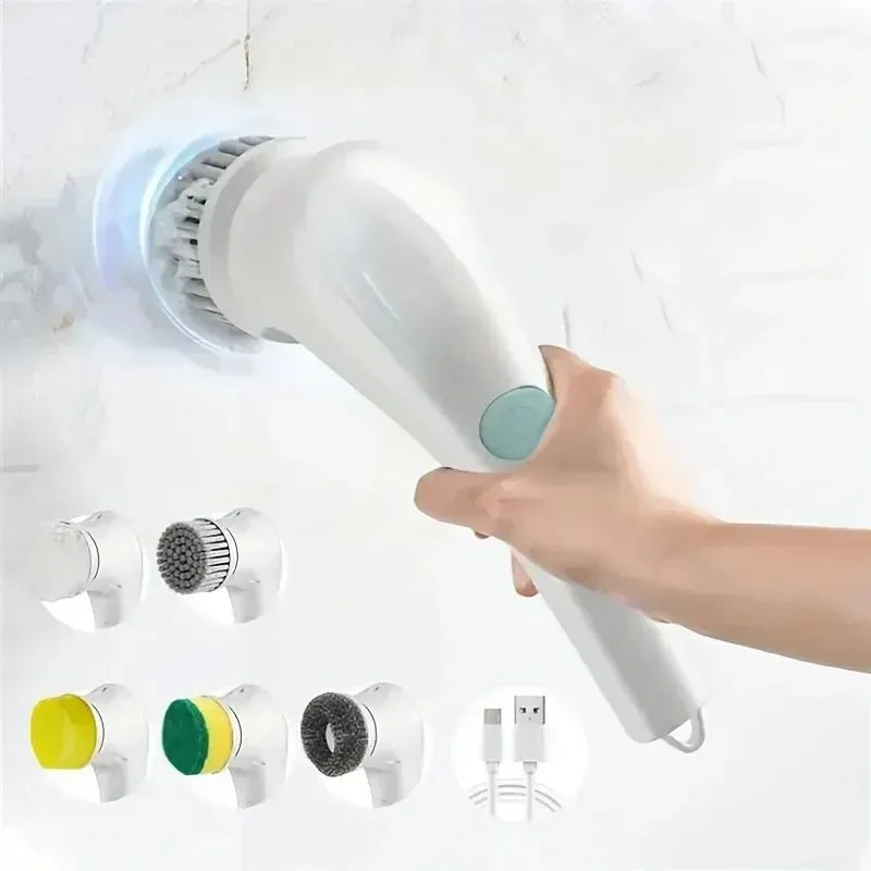 5-in-1 Multifunctional Electric Cleaning Brush
