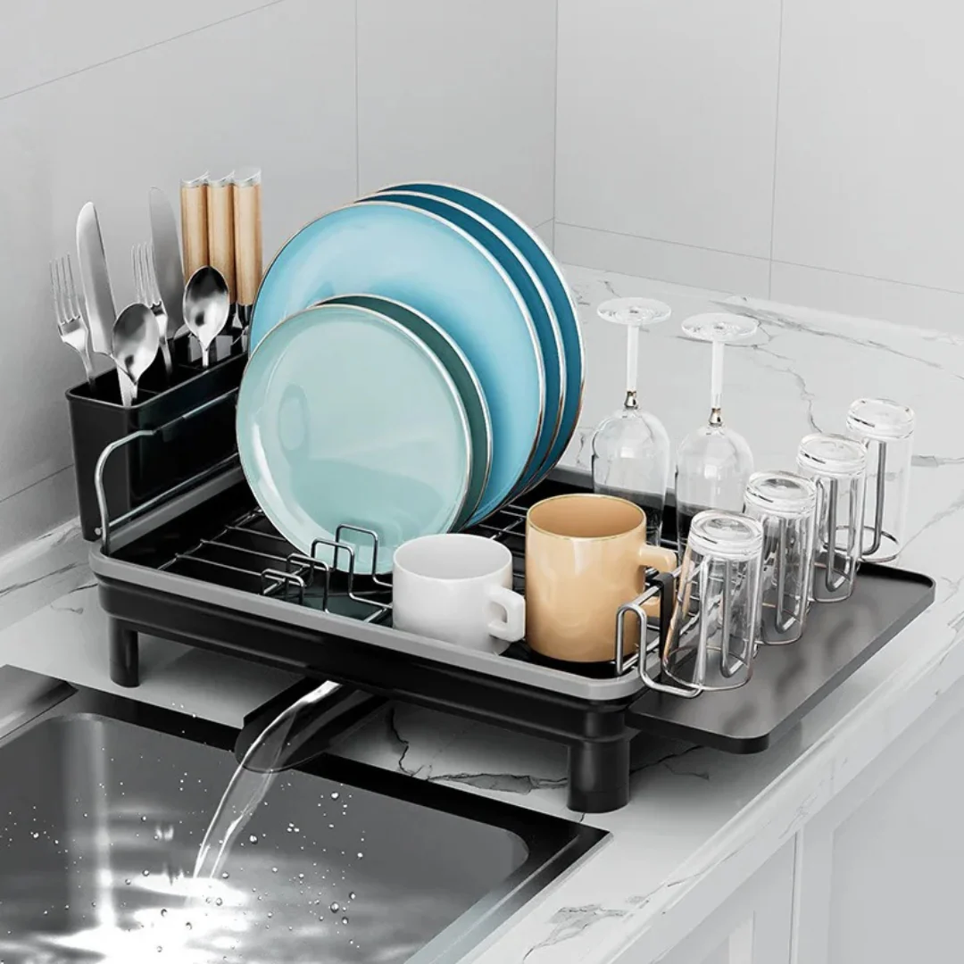 Compact Crockery Rack