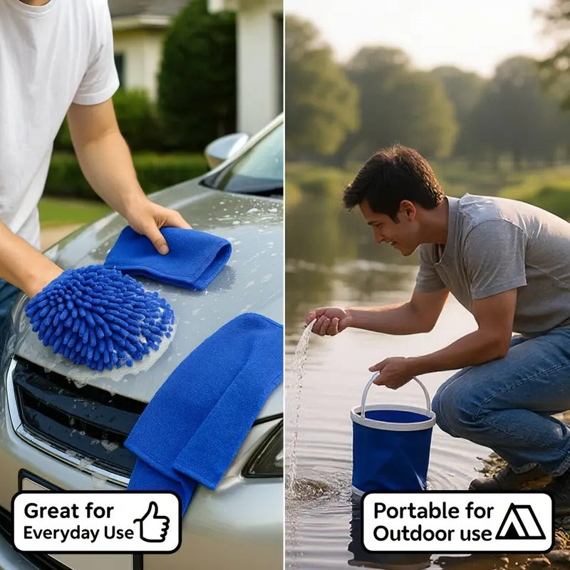 Portable Car Wash Kit