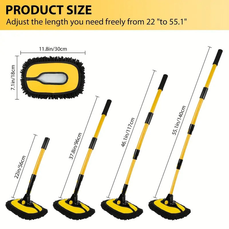 Curved Car Cleaning Mop