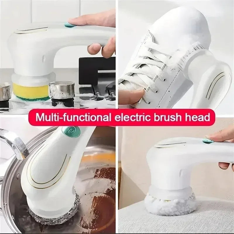5-in-1 Multifunctional Electric Cleaning Brush