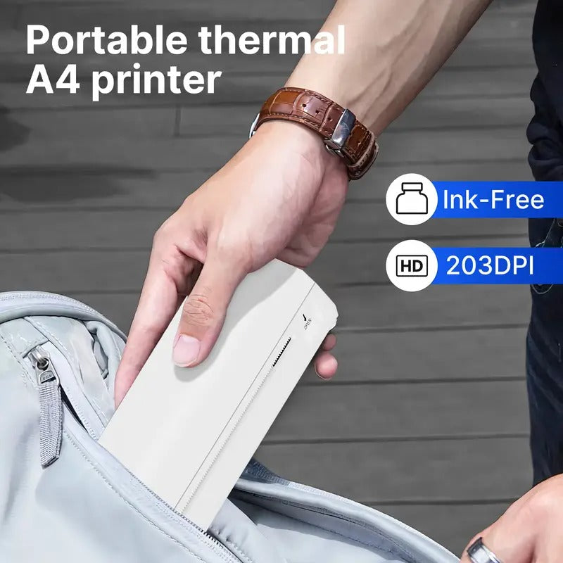 A4 Inkless Thermal Printer