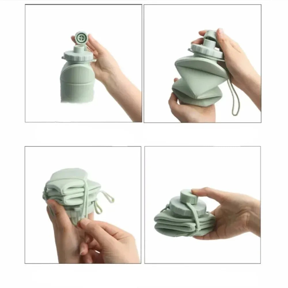 Folding Silicone Water Bottle