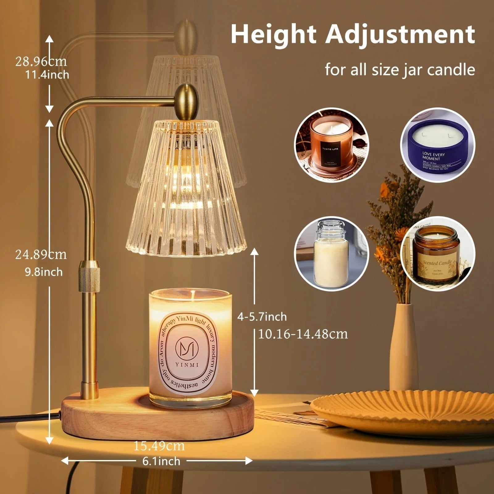 Warming Candle Lamp