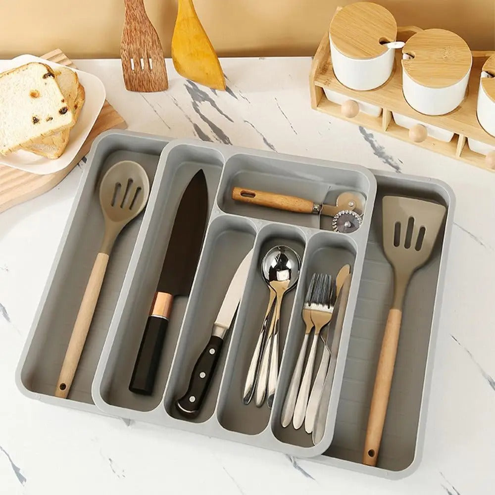 Expandable Cutlery Storage Tray