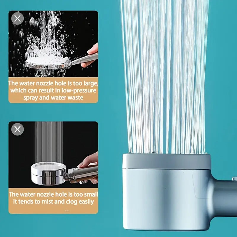 Boosting Shower Head