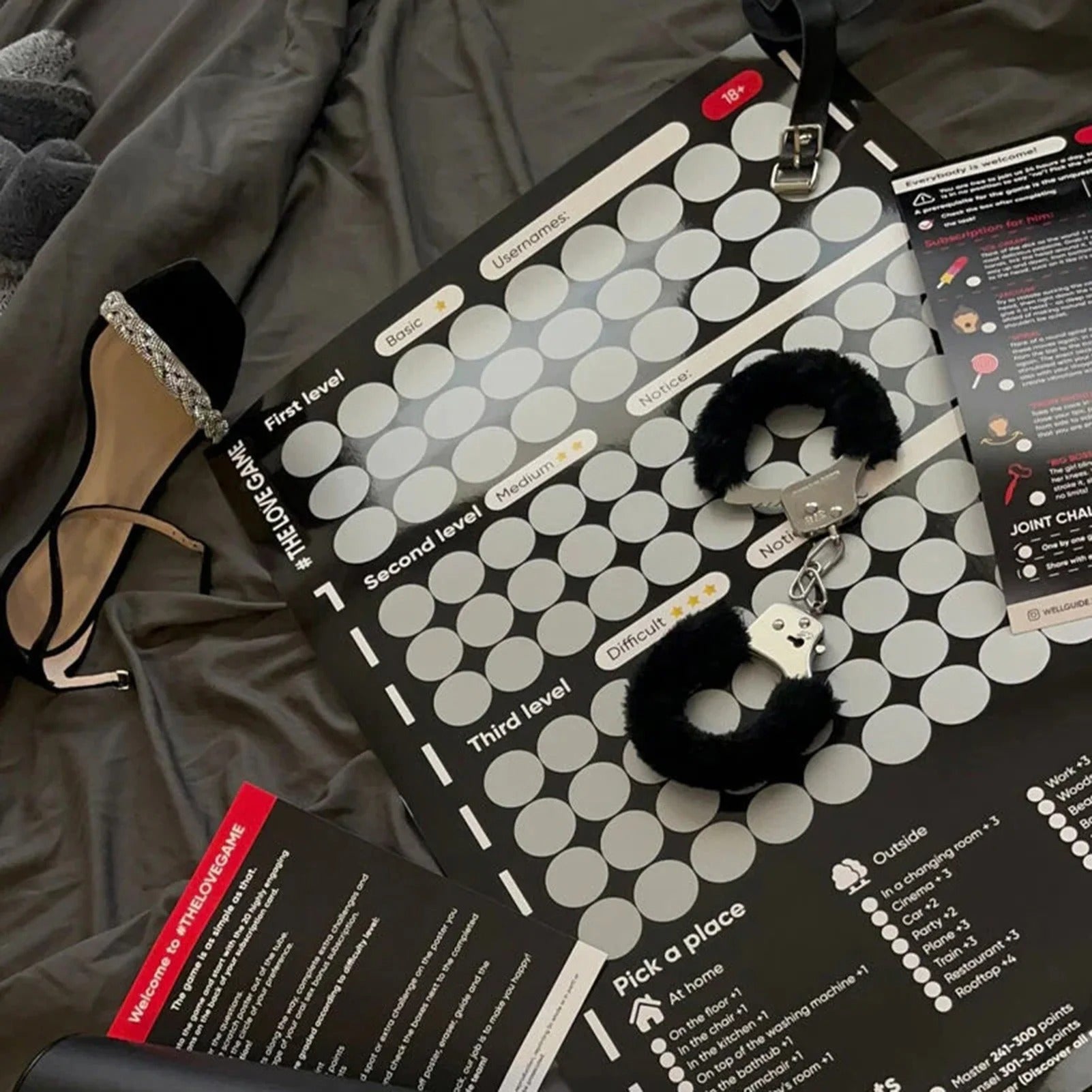 Couples' Adventure Scratch Poster