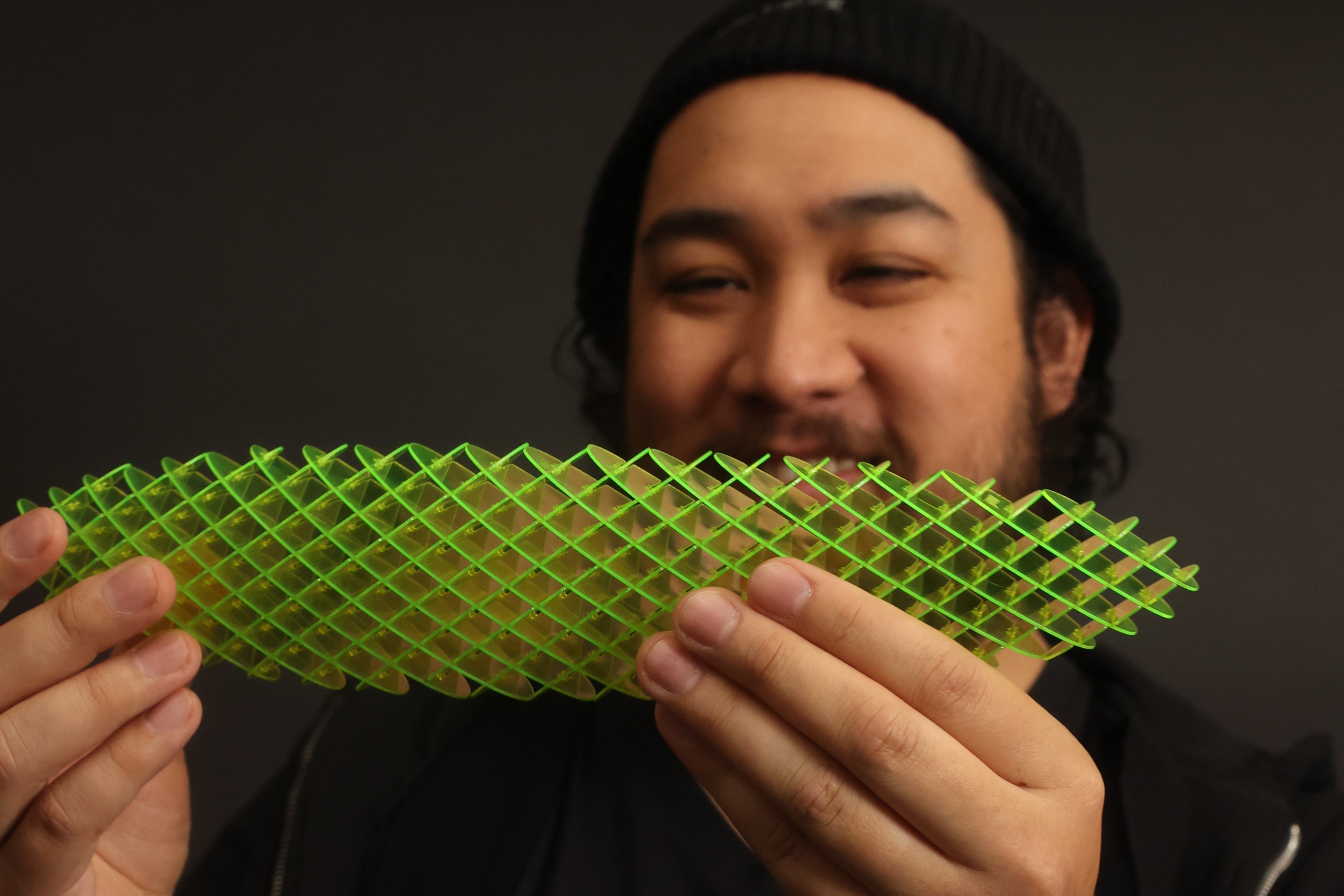 Morf Fidget Worm Green Big