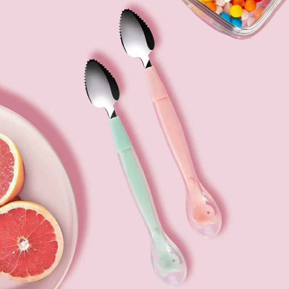 Double Headed Fruit Scraping Spoon